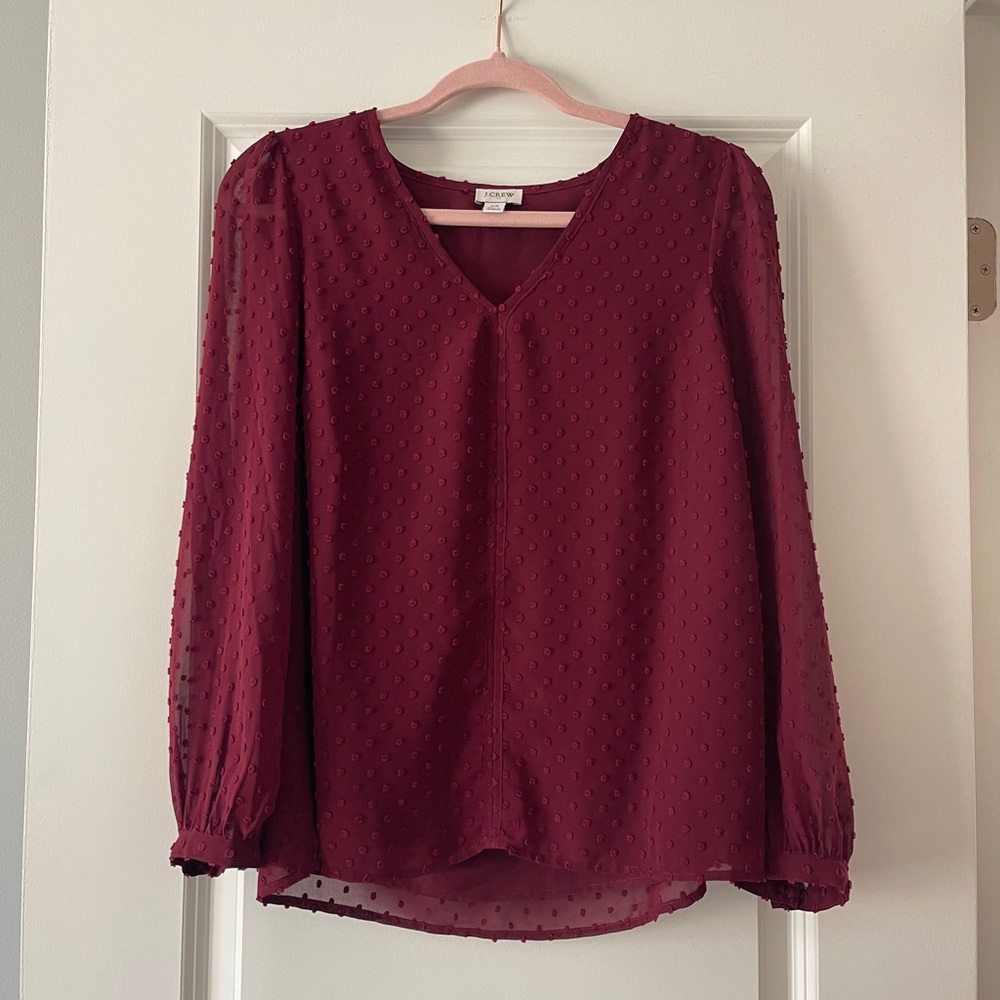 J. Crew Women's Long Sleeve Blouse